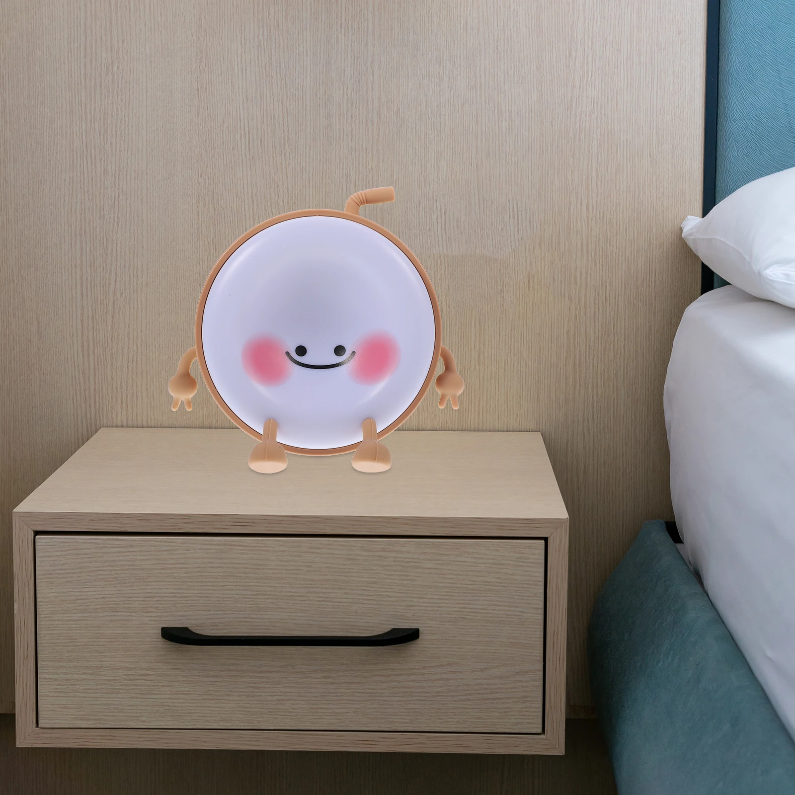 

Pat Small Night Lamp Brown Decorative Cute Light for Bedroom USB Rechargeable Touch Bedside Gifts Kids Night Light