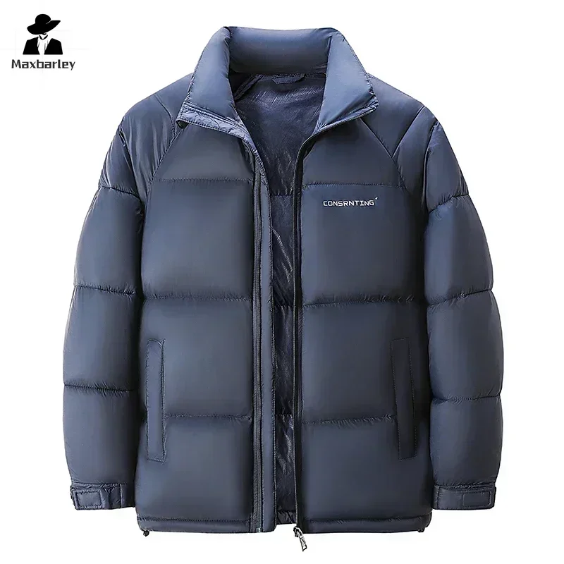 2024 New Arrival Winter Men\'s Jacket Fashion Classic Stand Collar Warm Cold Proof Down Jacket Unisex Outdoor Ski Windproof Parka