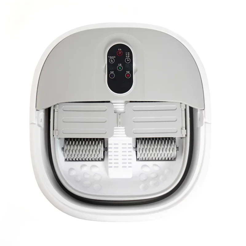 Electric Mini Portable Infrared Foot Bath Massager 500W Foldable Heated Foot Bath with Therapeutic Massage Foot Bath