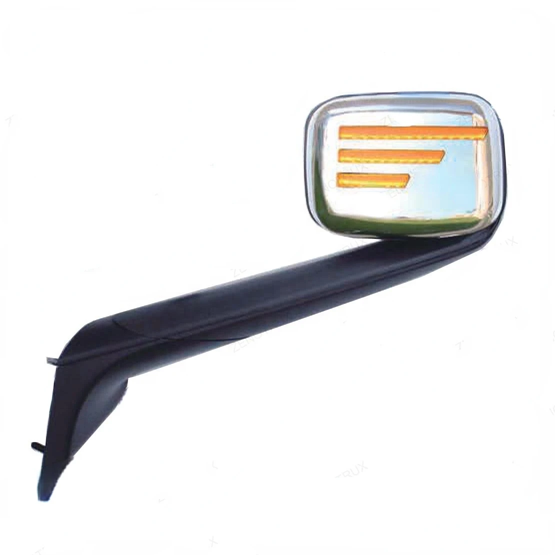 Passenger And Driver Amber LED Signal-Bar Pattern Hood Mirrors for   2018 & newer