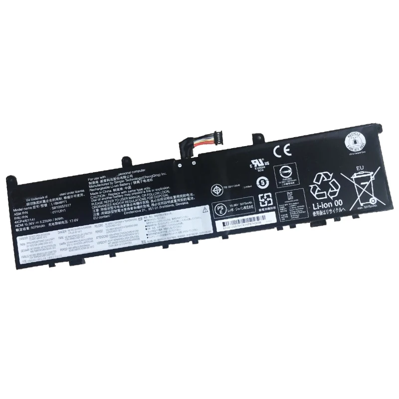 NEW Original Battery L17M4P72 L17C4P72 For Lenovo ThinkPad X1 Extreme Gen 1 2 P1 1st Gen P1 Gen 2 2019 Series