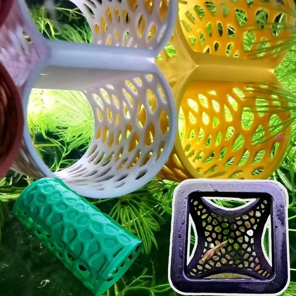 

Aquarium Tunnel Aquarium Fish Hideout Hollow Tube Ornamental Habitat Hollow Tube Fish Refuge Caves 3D-Printed