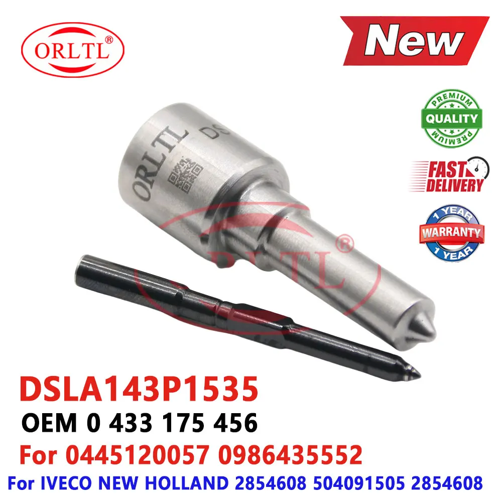 

DSLA143P1535 0433175456 Diesel Injector Nozzle DSLA 143 P 1535 0445120057 For New Holland W190B W170B D150B 6.7 0 445 120 057