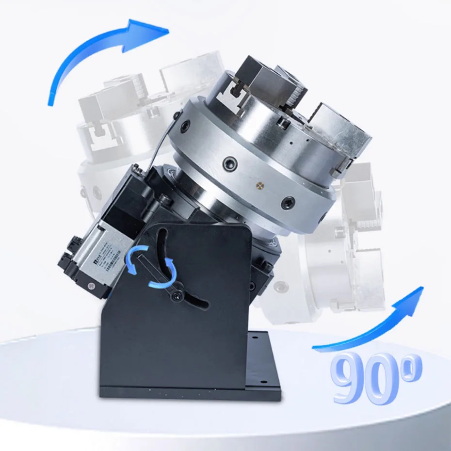 Automatic CNC precision positioner argon arc welding laser welding marking machine rotating table rust removal inspection