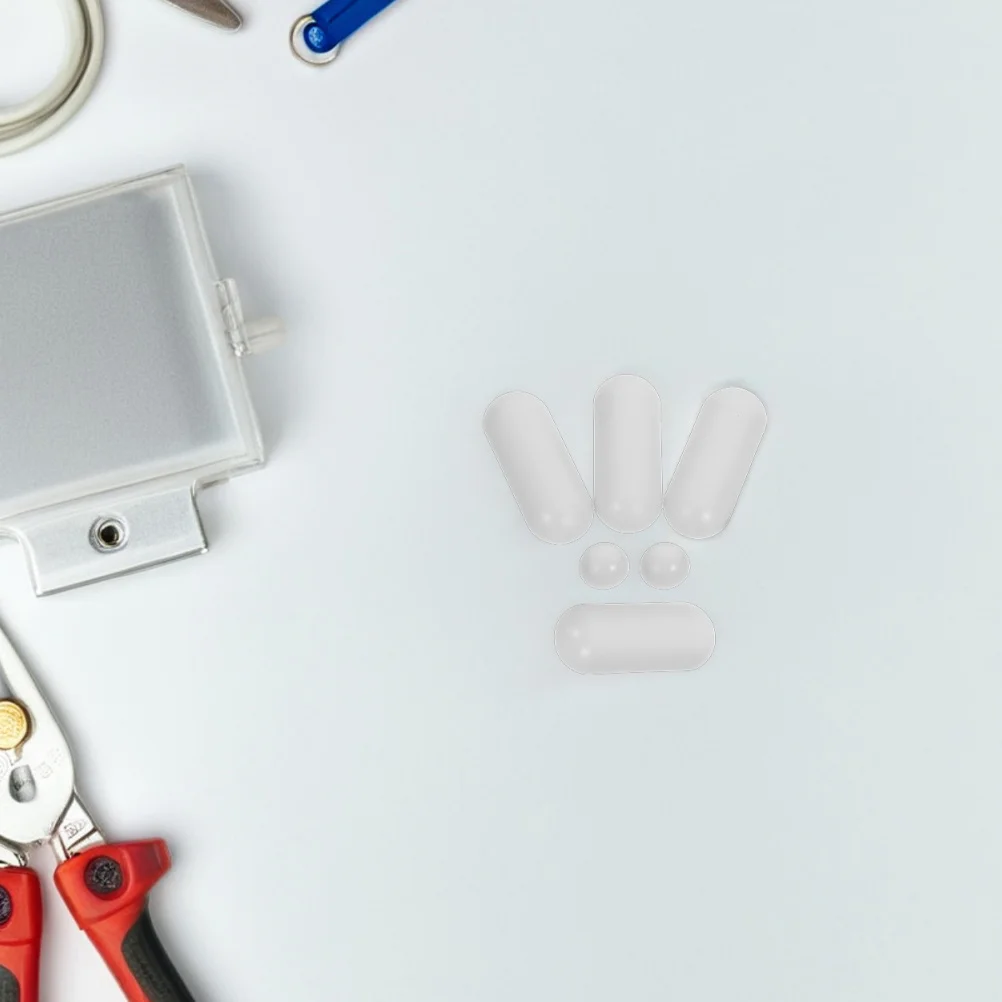 

1Set Universal Toilet Seat Bumpers Silicone Cushion Non-Slip Buffer Pads Toilet Lid Spacers Bathroom Repair Accessories