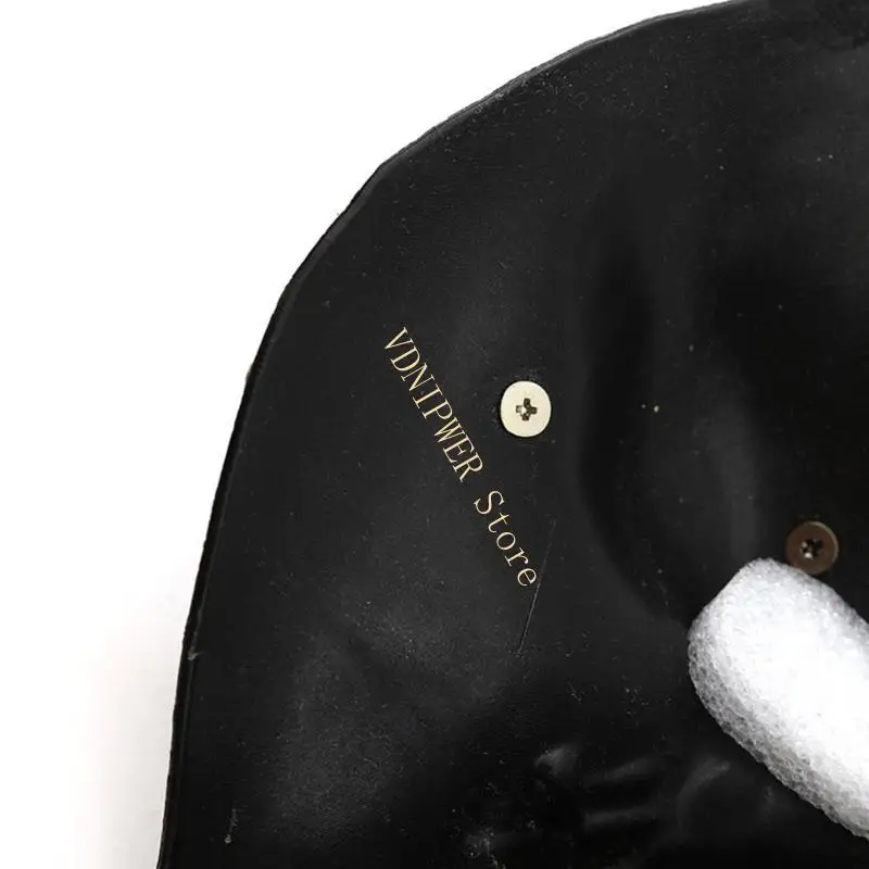 Mascarade rivet masque à demi-visage masque pour hommes adultes femmes mascarades Halloween D08E