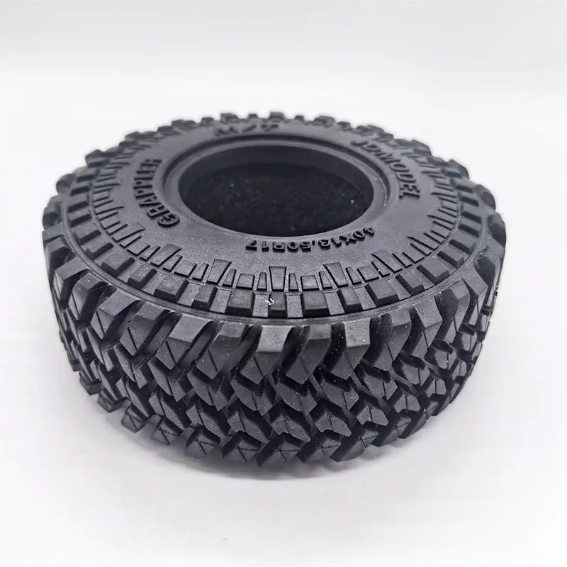 RC 1/14 1pc Climbing MT Simulation Vehicle Off Road Rubber Tire for Tamiya Hydraulic Excavator Loader Dump Tripper DIY Parts