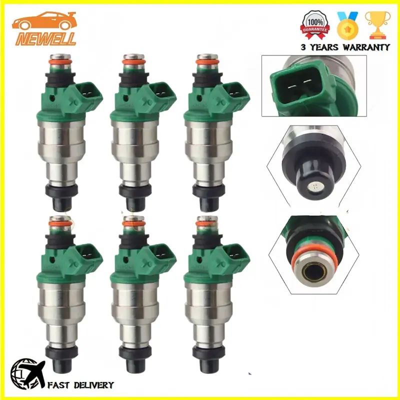 

6pcs INP-534 MD189021 SDH240 INP534 Fuel injector For Mitsubishi Montero 1994-1996 3.5L V6 Engine Fuel Nozzle