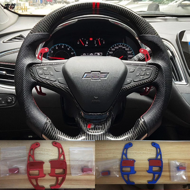 For Chevrolet Malibu XL Steering Wheel aluminum alloy Shifters Shift Paddle Extended Shift Car Accessories