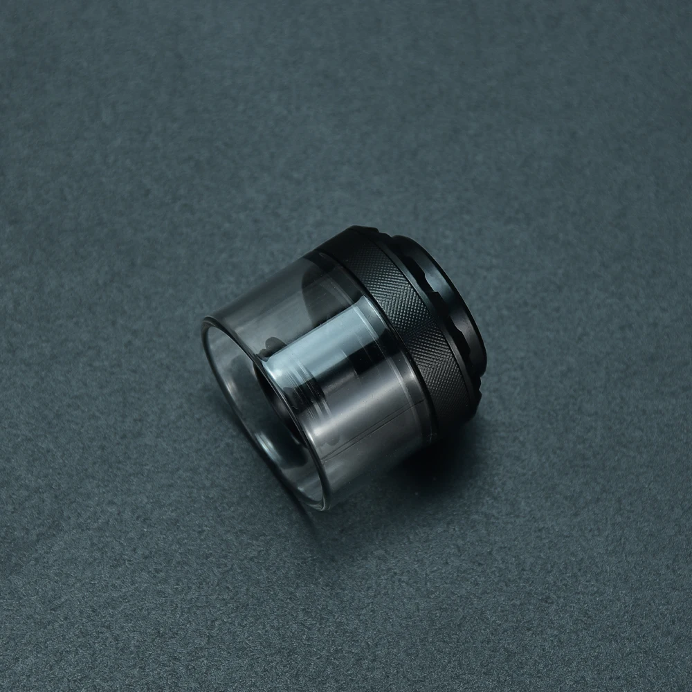 Bellcap Vervanging Verious Black Glass, Buis SION Synchronization Bellcap, 2ml, 4ml, 6ml, Compatible pour Bischop, MTL, RTA