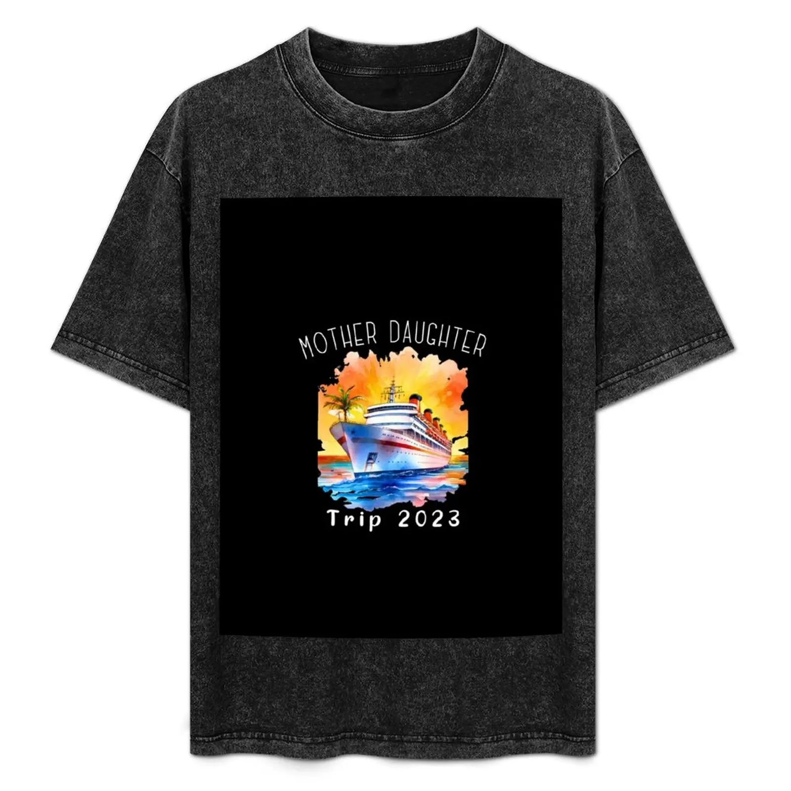 

Mother daughter trip 2023 T-Shirt Casual Daily Wear Short Sleeve Top