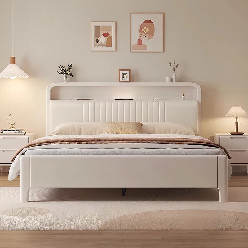 

Wooden Mobile Bed Sleeping Design Wooden Girls Modern Luxury Bedroom Bed Children Letto Matrimoniale Lounge Suite Furniture