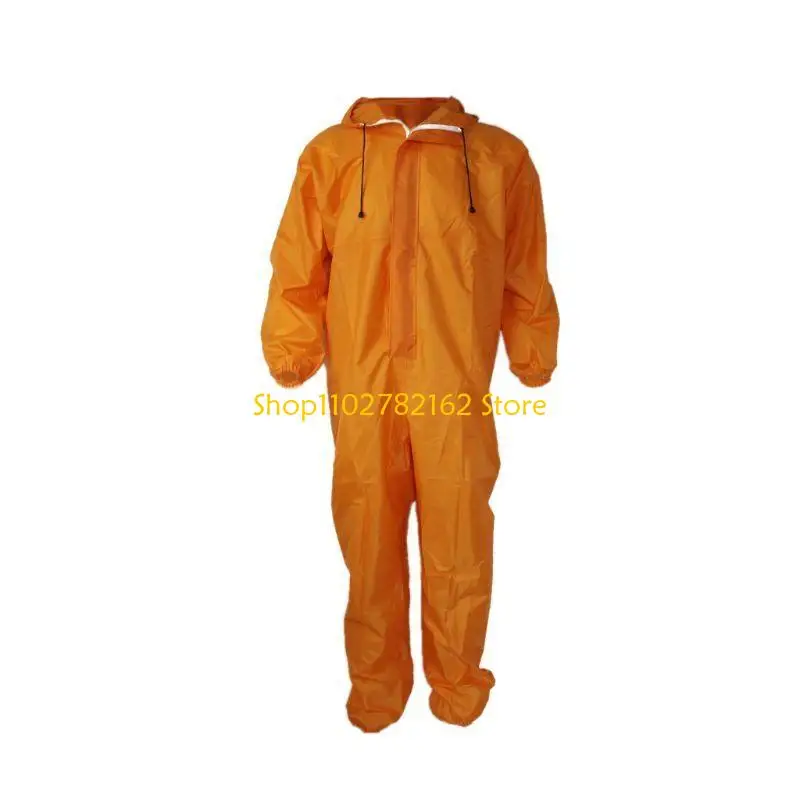 

547B Men Motorcycle Raincoat Conjoined Raincoat Overalls Fission Rain Suit Rain Coat