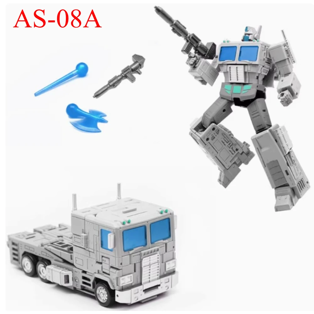 

[IN STOCK ] Transformation AS TOYS Limit AS-08A AS08A KO White SS86 OP Prime Action Figure