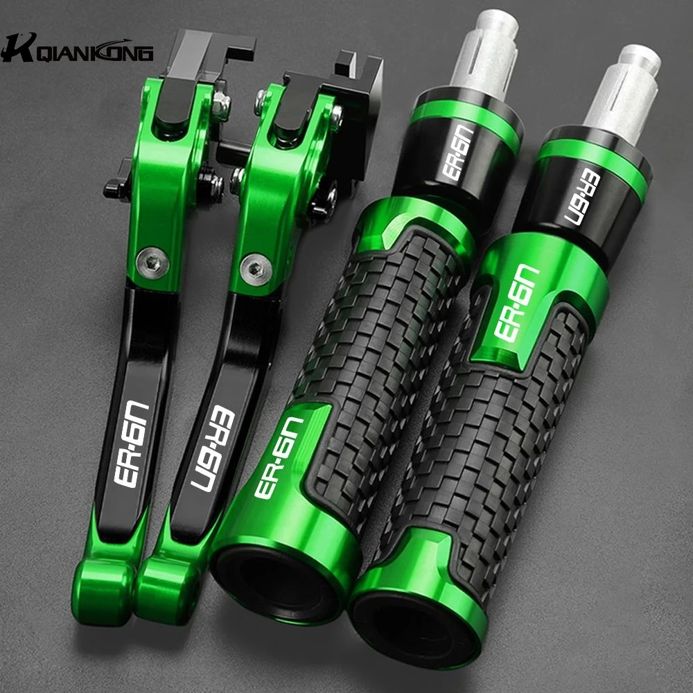 Motorcycle NINJA650R ER6F ER6N 06-08 Handles Brake Clutch Levers Handlebar grips Ends For KAWASAKI ER-6N 2006 2007 2008 ER er 6N