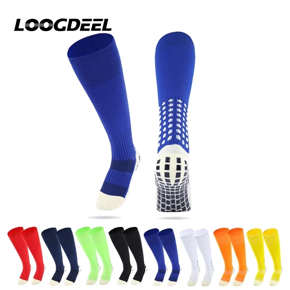 

Футбольные носки для взрослых Loogdeel, длинные чулки-трубочки, полотенца, утолщенная подошва, детские тренировочные гольфы для соревнований, спортивные носки