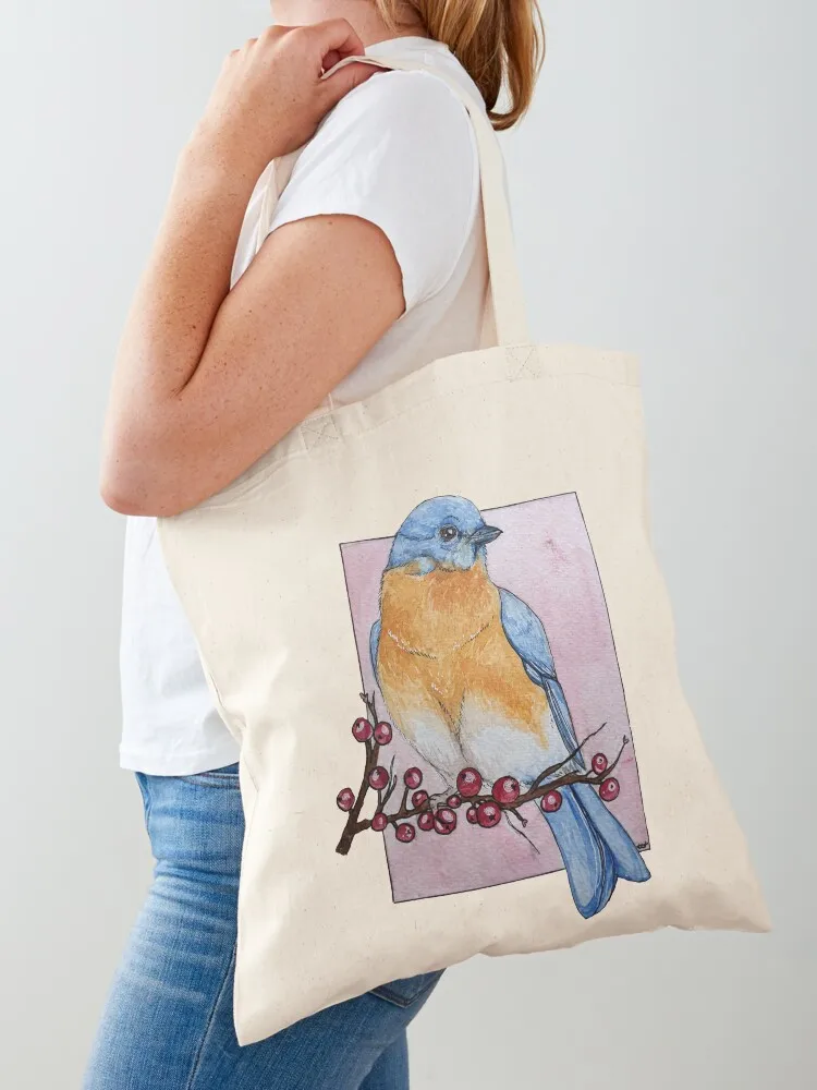 

BlueBird Tote Bag Large bags for women Lady bags Big bag tote bag canvas