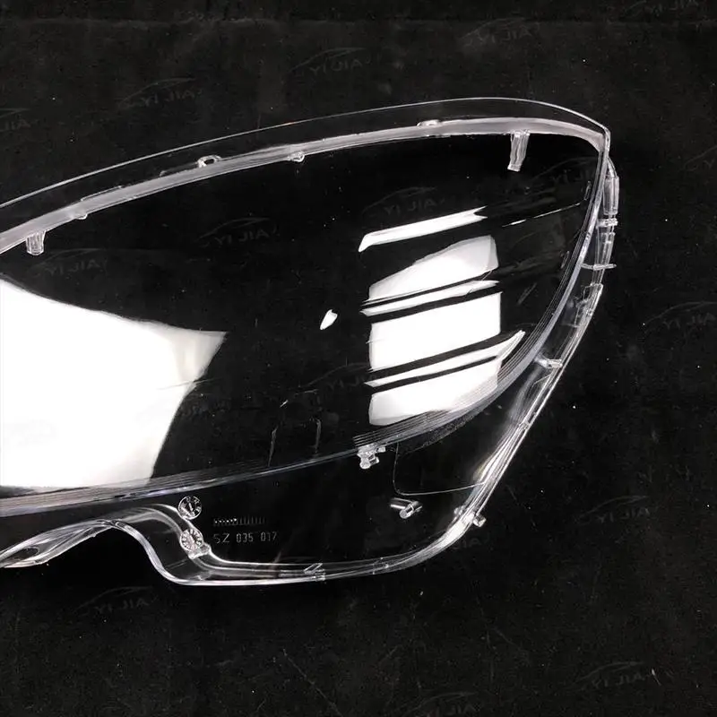 مصباح واضح قذيفة اليسار اليمين لمرسيد بنز C-Class W204 2007-2010 غطاء عدسة المصباح الأمامي للسيارة