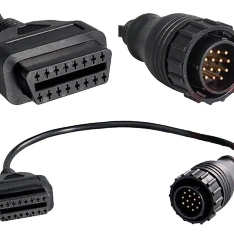 

2 шт. для BENZ SPRINTER 14PIN до 16PIN OBD2 кабель автомобильный диагностический инструмент