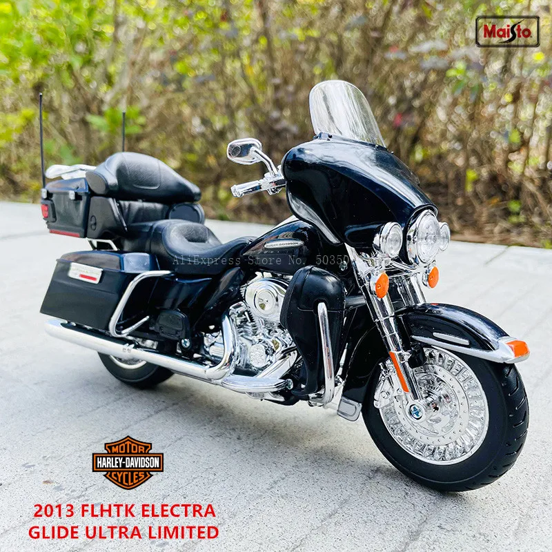 Maisto 1:12 harley motorcycle 2013 FLHTK ELECTRA GLIDE ULTRA LIMITED Die Cast Vehicles Collectible Hobbies Motorcycle Model Toys