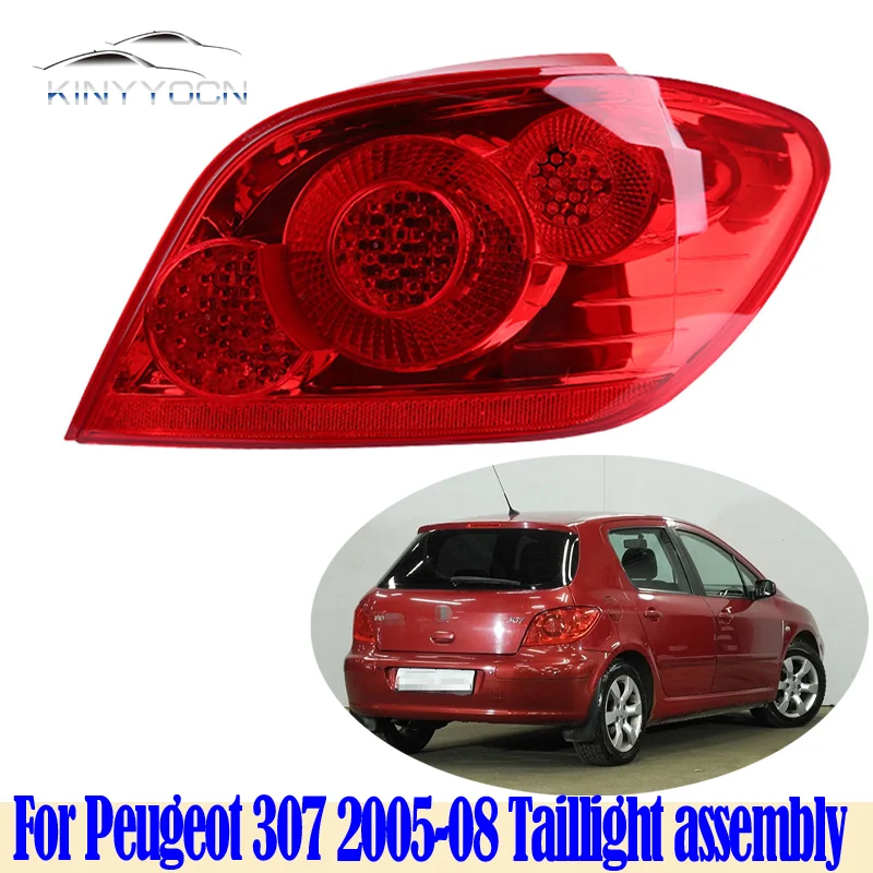 Peugeot 307 2005-08 Rear Tail Light Assembly
