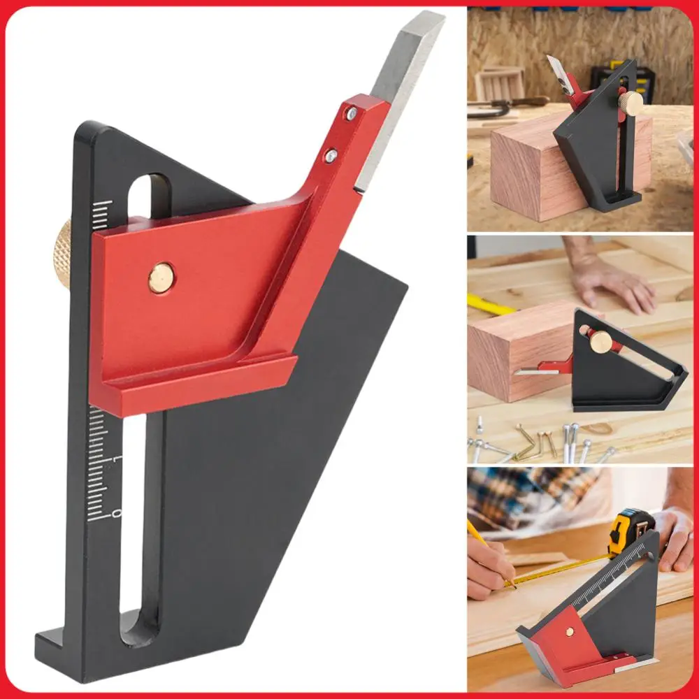 

Compact Depth Measurement Tool Portable Aluminum Alloy Altimeter Height/Depth Measuring Tool for Milling and Table Saw