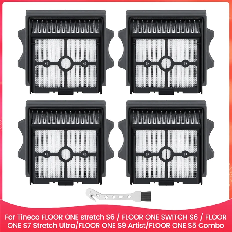 Niezbędny filtr Hepa do Tineco FLOOR ONE Stretch S6, Switch S6, S7 Ultra, S9 Artista83x