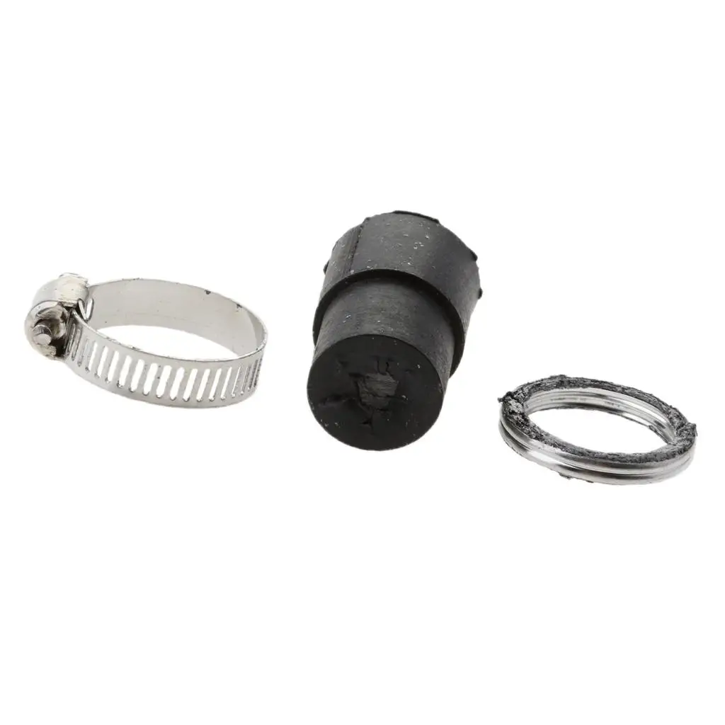 High Quality Exhaust Pipe Assembly Rubber Gasket Seal Clamp Kit for Yamaha PW50 PW 50 Peewee Reliable Fit view 2