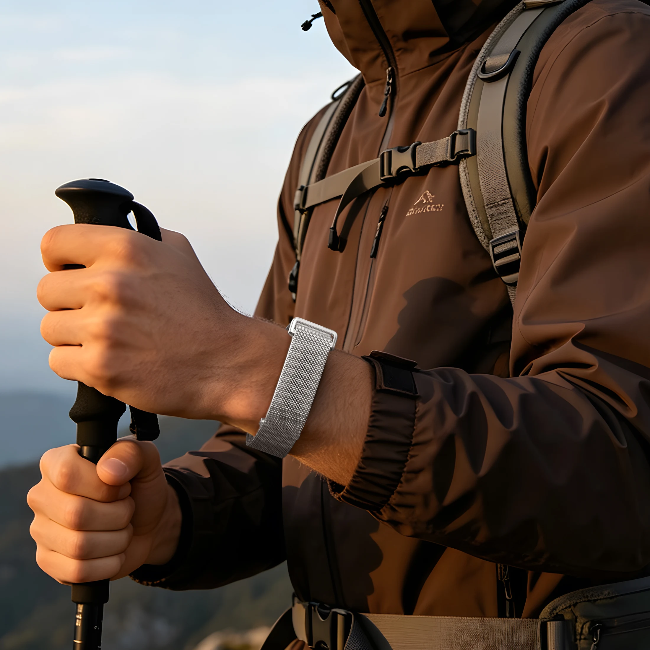 Google Fitbit Air Atmungsaktives Milanaise-Armband Schnellverschluss Verstellbares Weiches Metall-Tracker-Zubehör – Detail 32