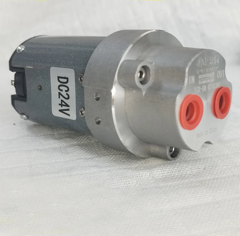 Imagem -02 - Mini Faça Você Mesmo Máquina de Bombeamento Óleo Combustível Bomba de Óleo de Combustível Dc12v Dc24v 23w Doméstico dc Bomba 0.08mpa 2.0l mi