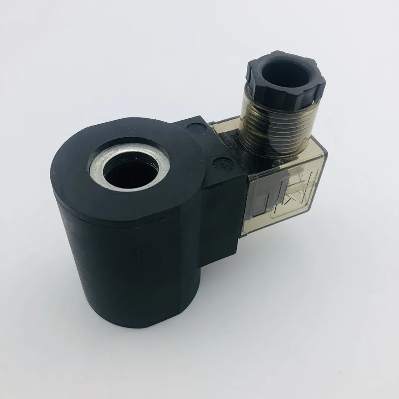 صمام خرطوشة صمام الملف اللولبي الهيدروليكي لفائف ثقب داخلي القطر الداخلي 14 مللي متر طول الارتفاع 50 مللي متر AC220V DC24V