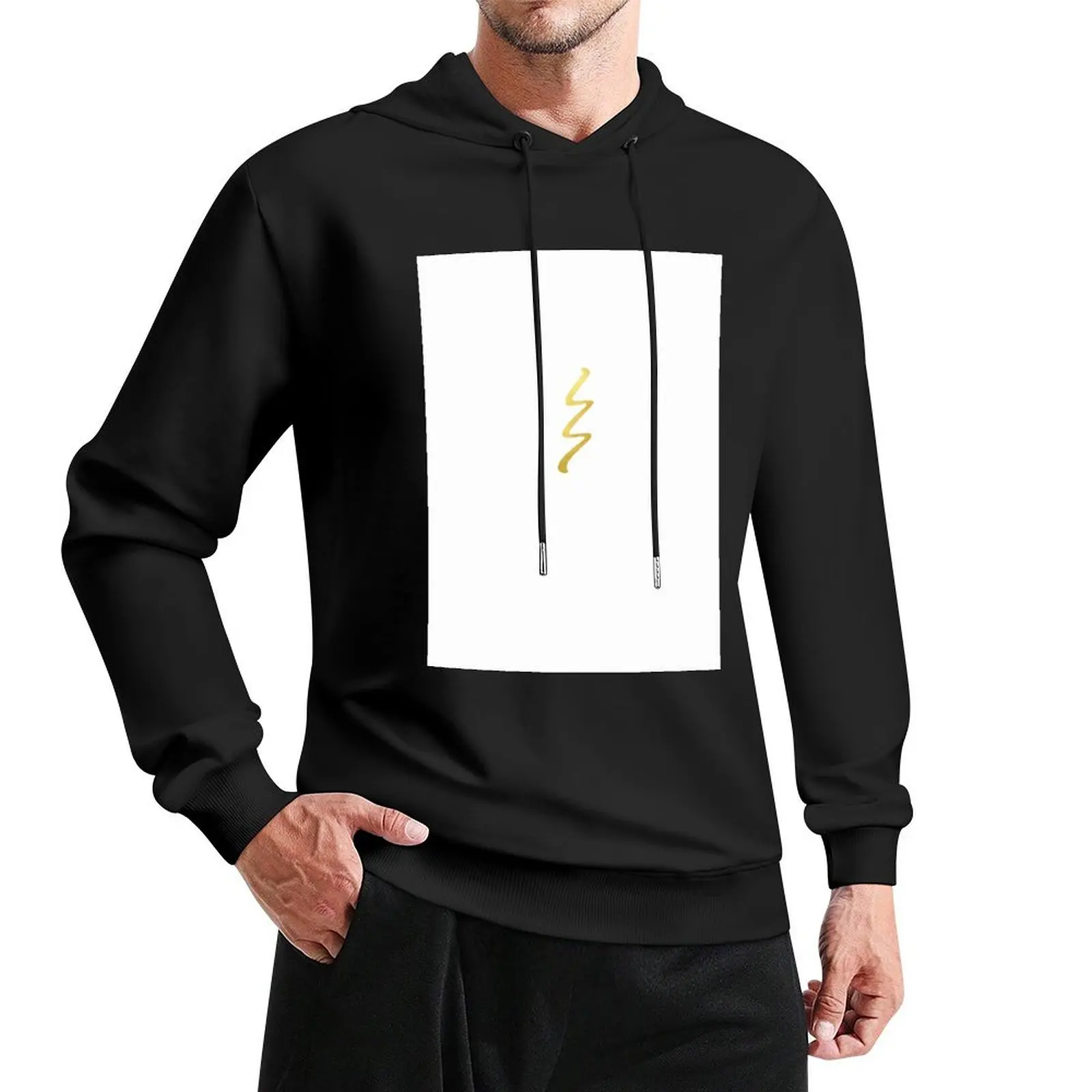 Reiki healing RAKU The Completion Symbol gold master element Pullover Hoodie men's coat anime clothes blouse tracksuits