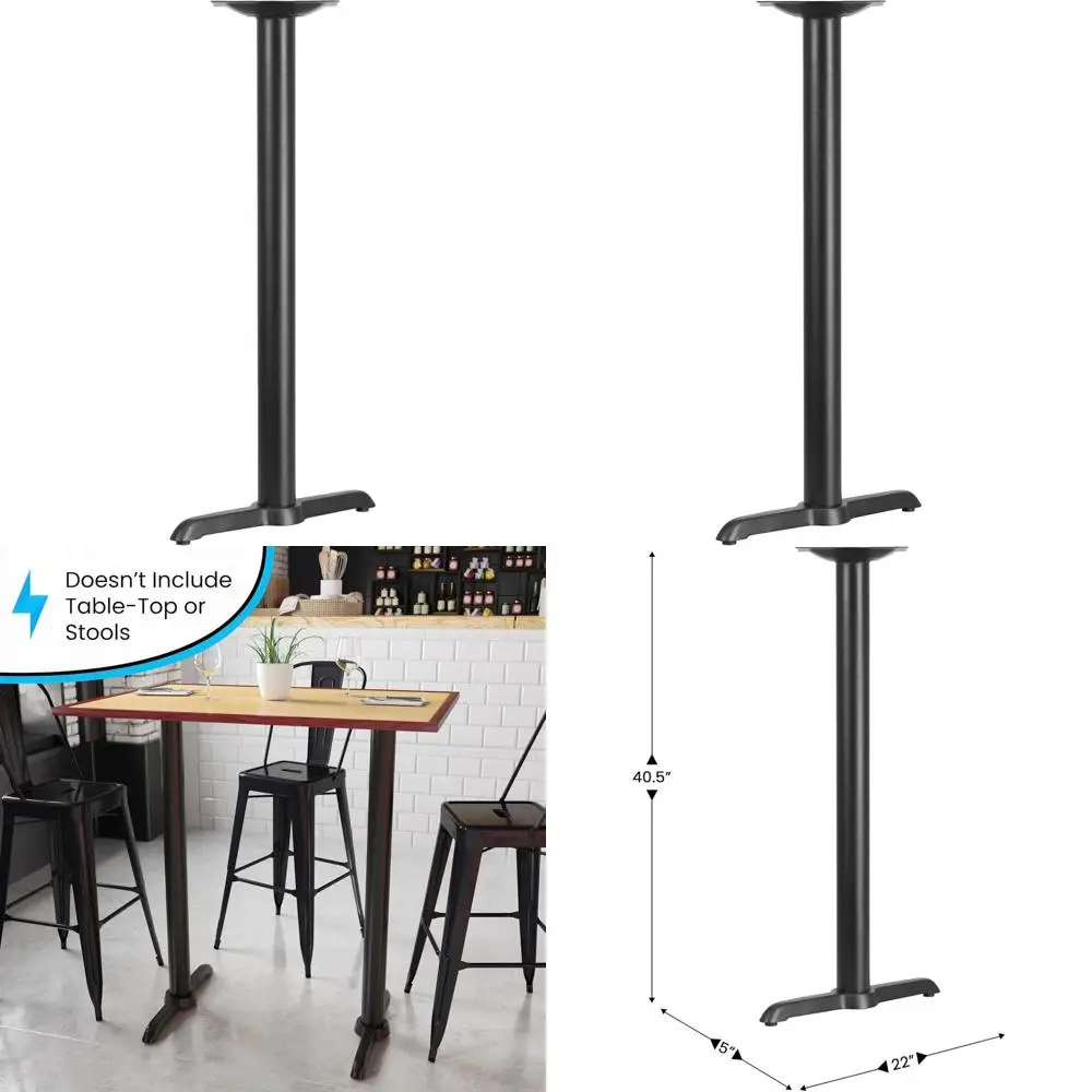 

Барный стол для ресторана с Т-образной основой и 3-мя колоннами диаметром [указать диаметр]