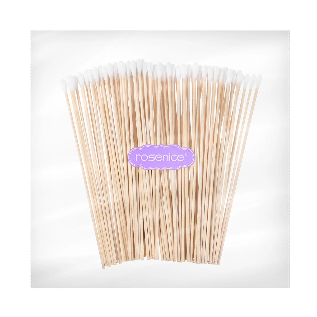 Pedicure Manicure Cotton Swabs Applicator Sticks Bamboo Wooden Medical