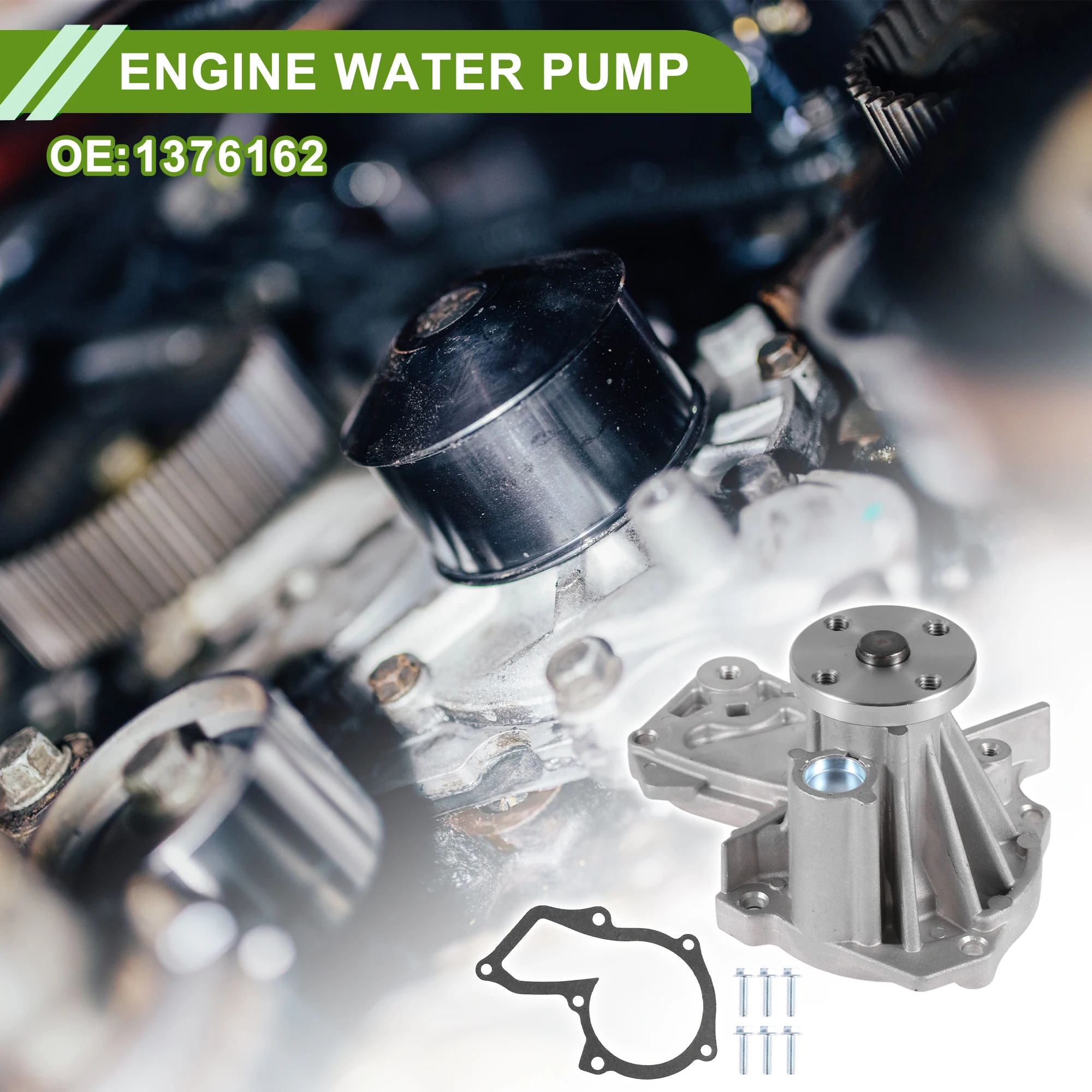 

Водяной насос двигателя UXCELL для Volvo S60 2010-2015 No 1376162 Водяной насос охлаждающей воды