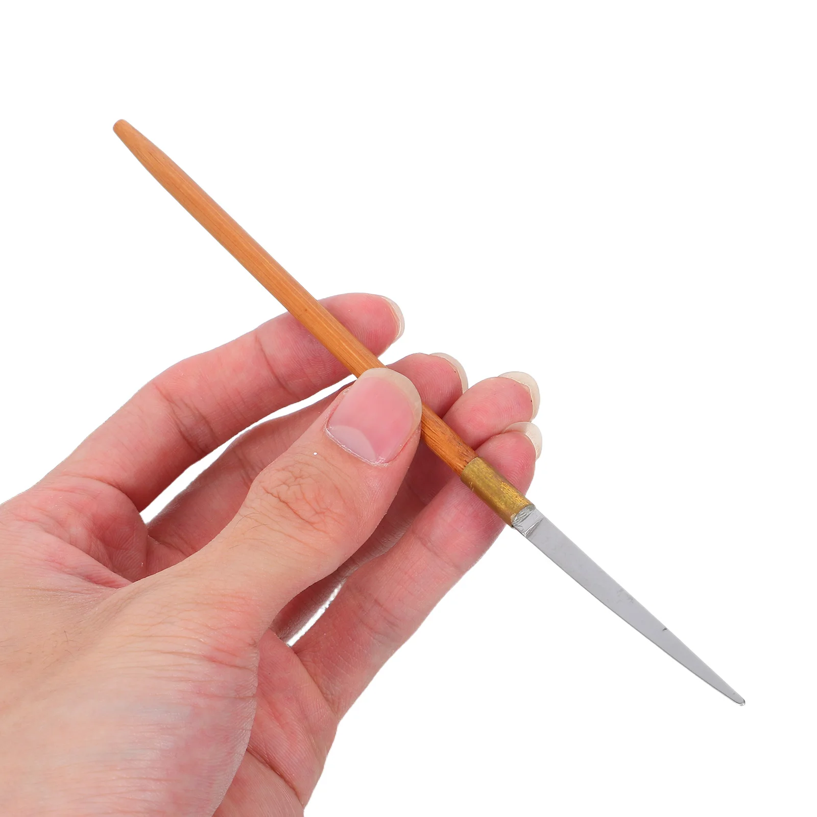 

Bamboo Handle Cloud Knife Professional Ear Cleaning Tool Lightweight Stainless Steel Earwax Removal Supply UsefulEar