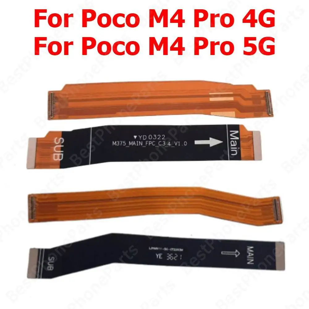 

Motherboard Flex Cable For Xiaomi Poco M4 Pro 4G M4Pro 5G Mainboard Main Board Flex Cable Mobile Phone Replacement Parts
