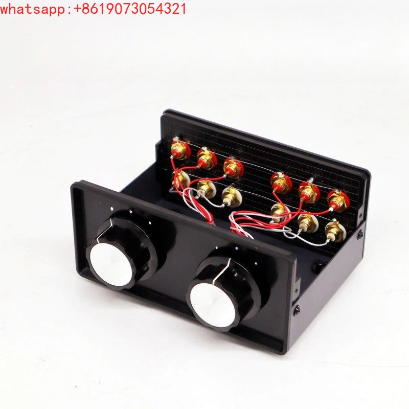

3 in 3 out, a variety of audio source signal input selection switcher 3 choose 1 audio signal input/output