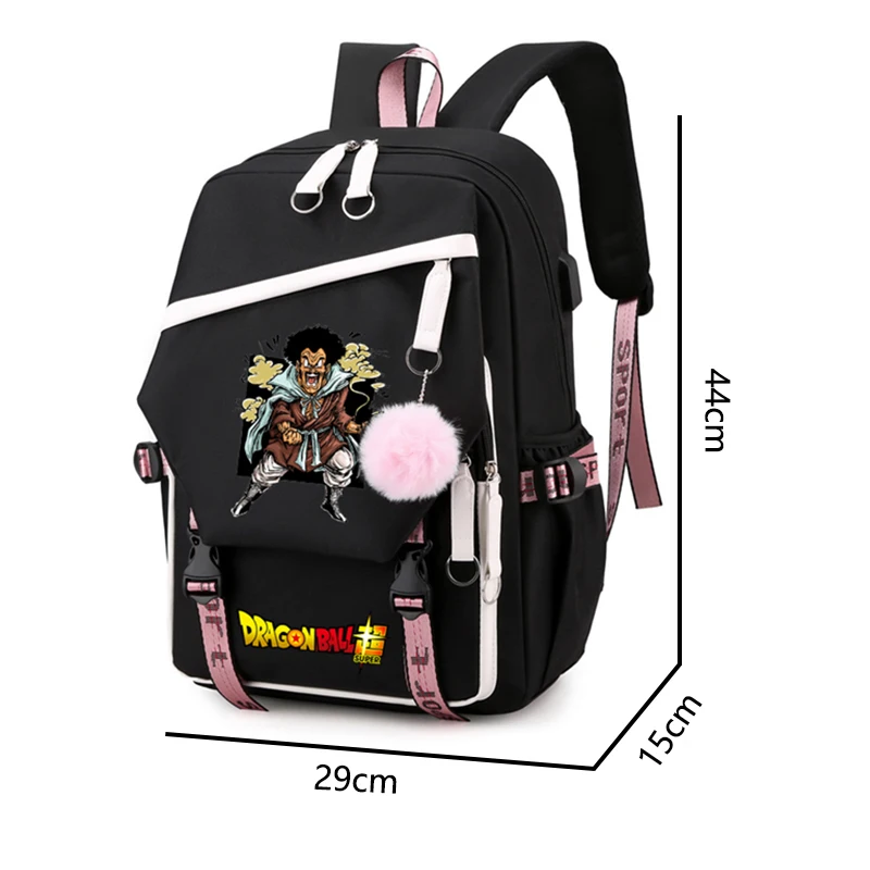 Anime Dragon Ball Backpack Teenage Girl Boy School Backpack Children Bookbag Lightweight Cartoon Bag Women Cute Rucksack Mochila