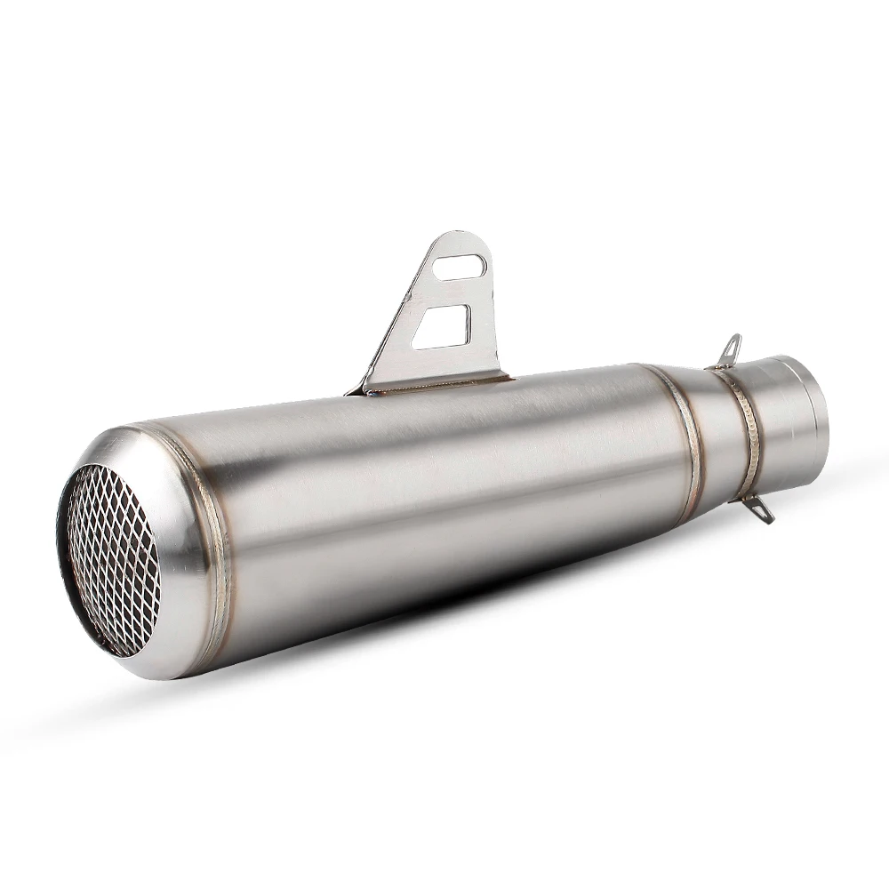 

51mm Motorcycle Exhaust Pipe Streetbike Exhaust Muffler With DB Killer For R3 Cbr250rr Crf150 Mt03 Mt15 Cbr500r XMAX FZ6
