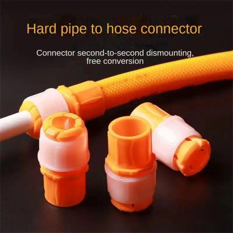 Household Watering Vegetables And Flowers Car Washing Water Pipe Joint Water Pipe Joint Universal Butt Hose Joint Hard Pipe