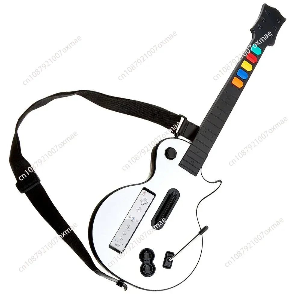 Wii Guitar Hero for Wii Controller Wireless, Guitar Hero Controller Compatible with Guitar Hero Wii and Rock Band 2 Games w