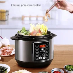 Multifunction Electric Pressure Cooker Rice Meat Soup Cooking Intelligent Reservation Non-Stick Kitchen Pot For 110v 220v