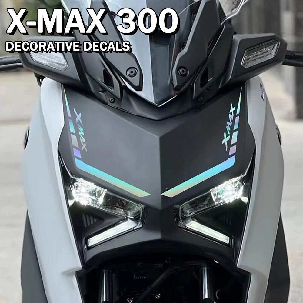 

For Yamaha X-MAX 300 XMAX 300 X MAX 300 2023- Stickers Decorative Decals Body Pull Flower Decoration Decal