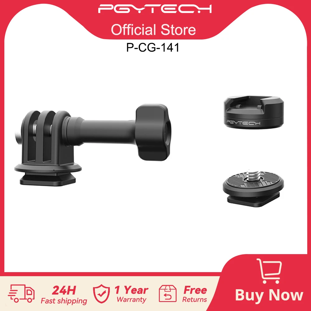 PGYTECH CapLock Action Camera Quick Release Set With 1/4