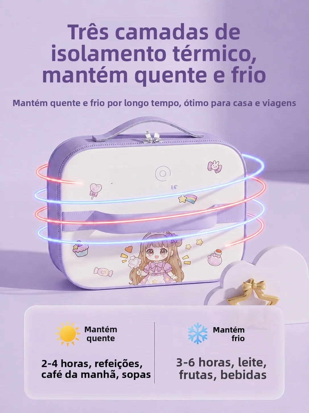 断熱ランチボックスバッグ小学生用手持ち弁当箱バッグポータブル食品容器保温食品保存バッグ