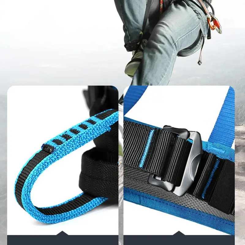 Tree Climbing Harness Adjustable Tree Climbing Equipment Multifunctional Comfortable Fall Arrest Equipment For Construction