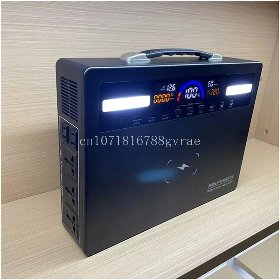 Main custom logo DC48V 1920WH metal claw lithium ion portable power station solar energy