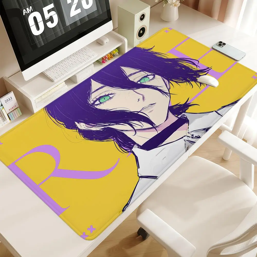 

Comic Chainsaw Man reze Gamer Mouse Pad 1000x500 XXL Large For FPS eSports Gaming Non-slip Office Keyboard Mats Desk Mat Anime