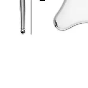 

Инструмент для лица Gua Sha из нержавеющей стали, акупунктурный точечный массаж, массажная доска для глаз и лица для глубокого давления тканей, инструмент для подтяжки лица